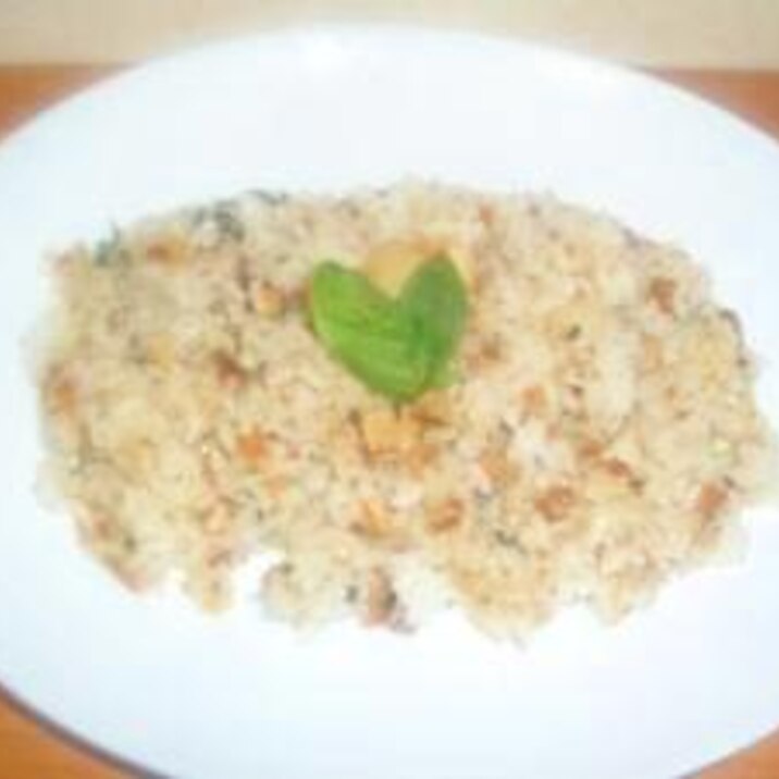 バジルガーリックライス レシピ 作り方 By たー もも 楽天レシピ